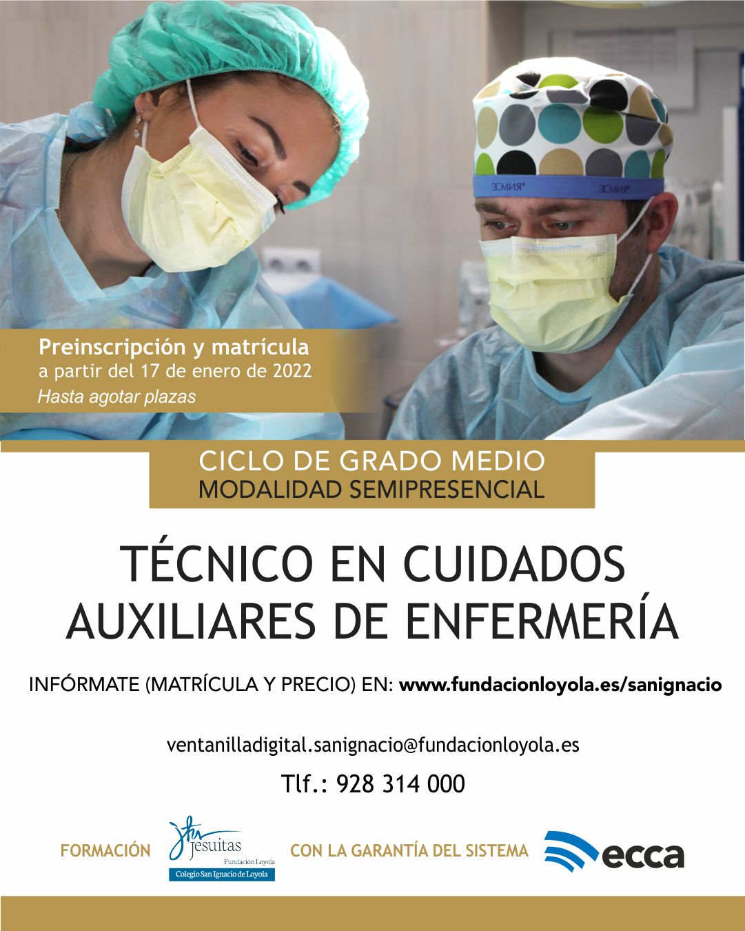 At. Primaria Gran Canaria.- Lista empleo Auxiliar Enfermería